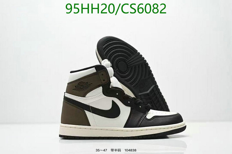 Air Jordan 1 Retro High OG Women's Shoes - Mocha/Black/White - EU35-47