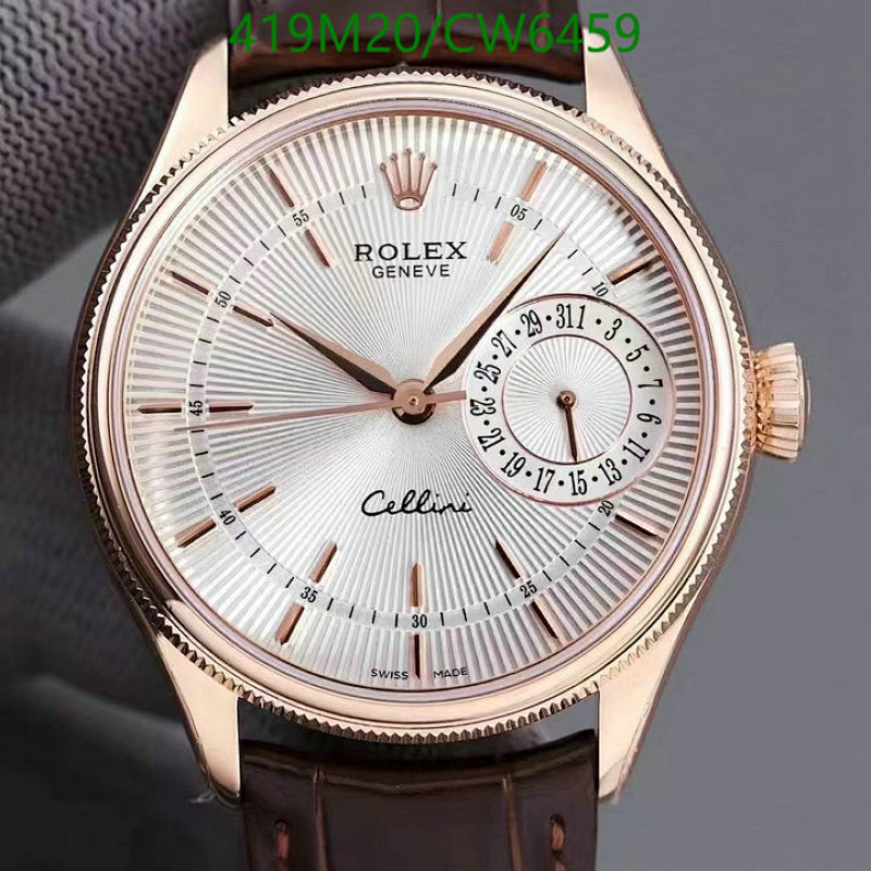 Rolex Cellini 39mm Stainless Steel Watch with Sapphire Crystal - Mirror Quality