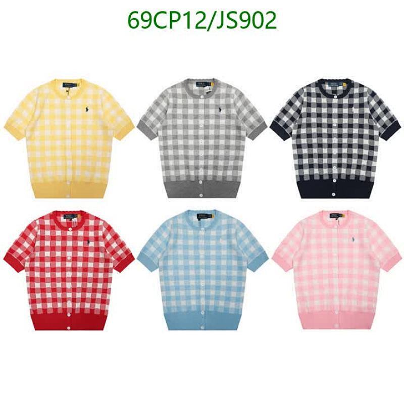 Ralph Lauren Plaid Cotton Short Sleeve Cardigan - Stylish & Comfortable