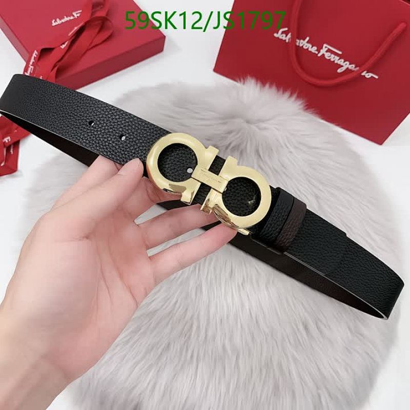 Salvatore Ferragamo Reversible Leather Belt with Golden Double Gancini Buckle 7 Salvatore Ferragamo Reversible Leather Belt with Golden Double Gancini Buckle