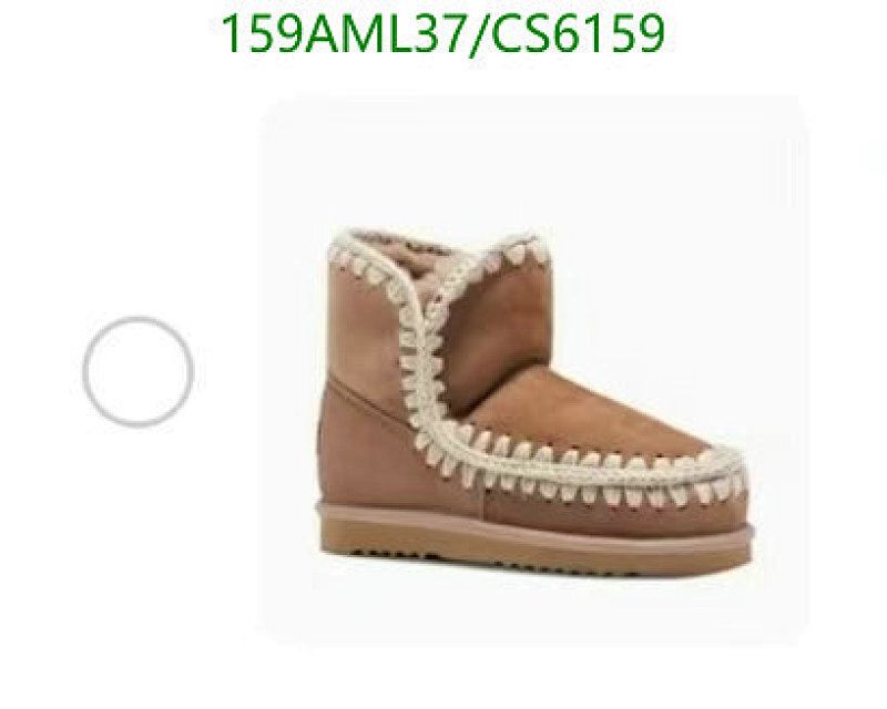 MOU Women's Ankle Boots Wool Blend Lace Trim Winter Warm Shoes EU35-40