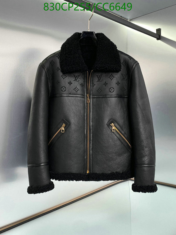 Louis Vuitton Black Shearling Leather Jacket - Luxurious & Stylish Outerwear