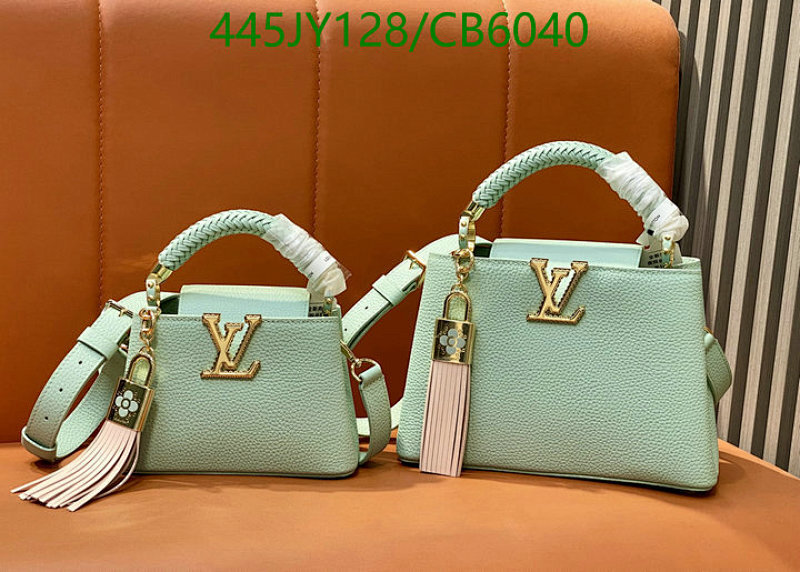 Louis Vuitton Locky BB handbag, Mint Green Leather, Gold Hardware, Model 15157