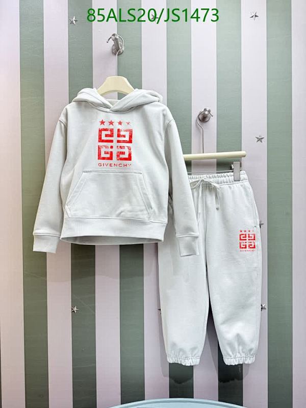 Givenchy Kids White Cotton Logo Print Hoodie & Sweatpants Set - Size 110-150