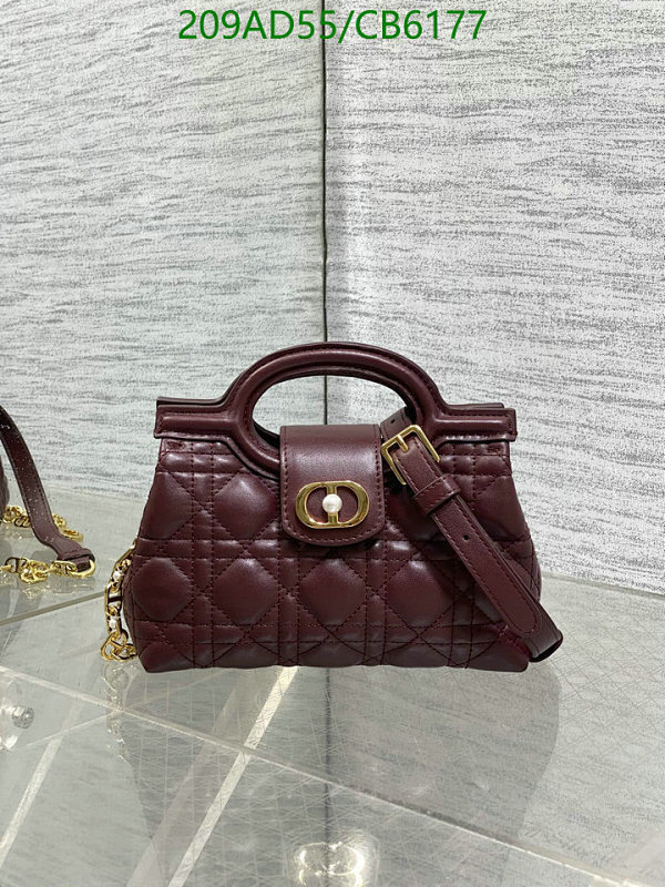 Dior Burgundy Leather Lady Dior Micro Bag with Top Handle and Gold Hardware 5 Dior Burgundy Leather Lady Dior Micro Bag with Top Handle and Gold Hardware