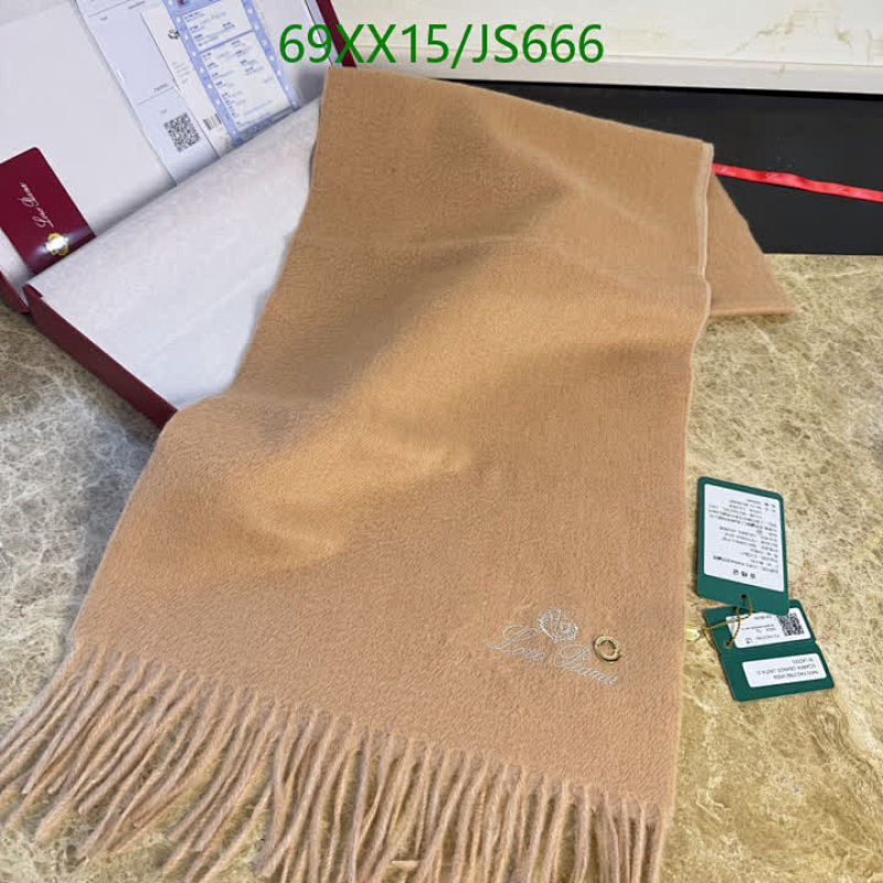Loro Piana Cashmere Scarf - Luxurious Feel, Elegant Style, Size 30-180CM
