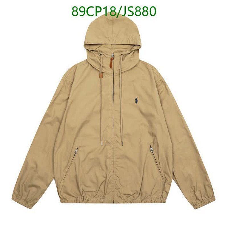 Ralph Lauren Windbreaker Jacket for Men, Lightweight Hooded Coat, Sizes S-XL