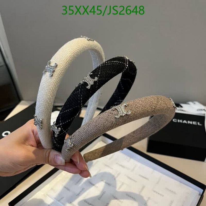 Elegant Celine-Inspired Headband | Chic Hair Accessory - JS2648