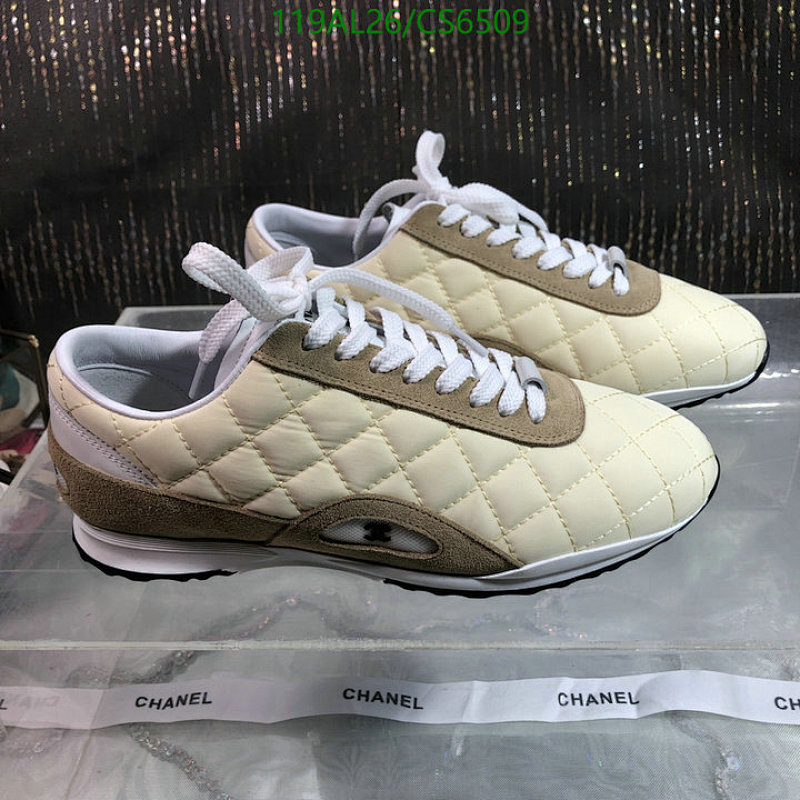 Chanel Women's Quilted Sneakers in Beige Cowhide and Sheepskin, Size EU35-41