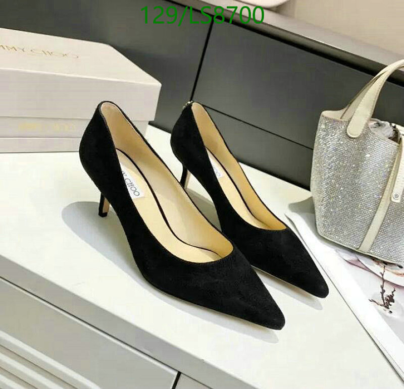 Jimmy Choo Women's Black Suede Pointed Toe Heels - EU35-40, 5.5cm Heel