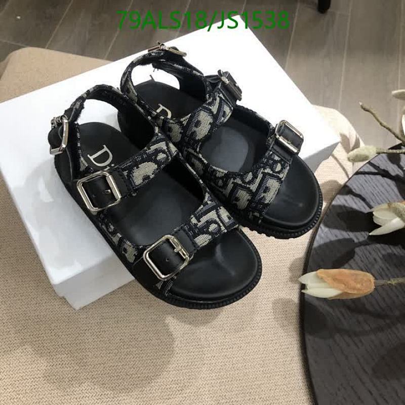 Dior Kids Sandals JS1538 - Stylish & Comfortable, EU 26-35, Perfect for Summer