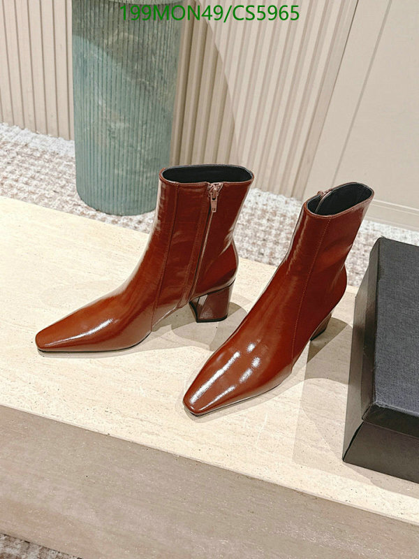 Yves Saint Laurent Women's Brown Leather Ankle Boots - EU Size 35-41