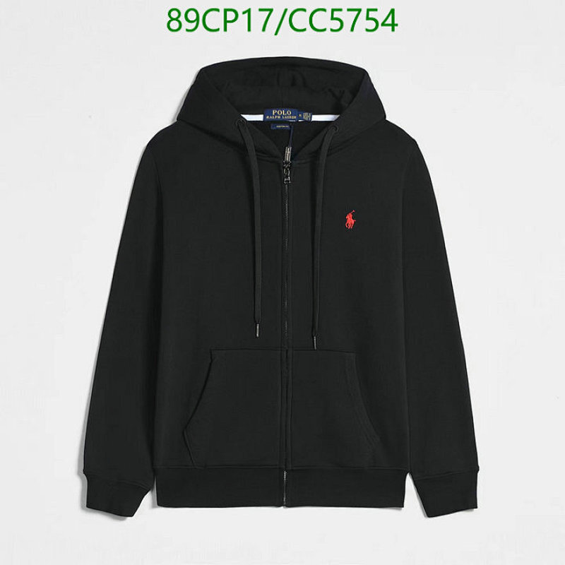 Ralph Lauren Men's Classic Full-Zip Fleece Hoodie Sweatshirt - Black - S-3XL
