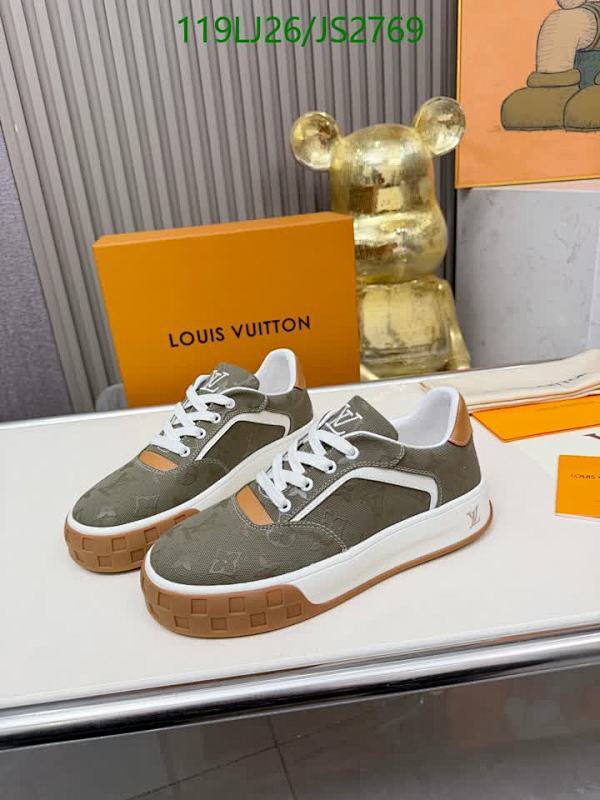 Louis Vuitton Unisex Low-Top Sneakers in Monogram Canvas - EU35-45