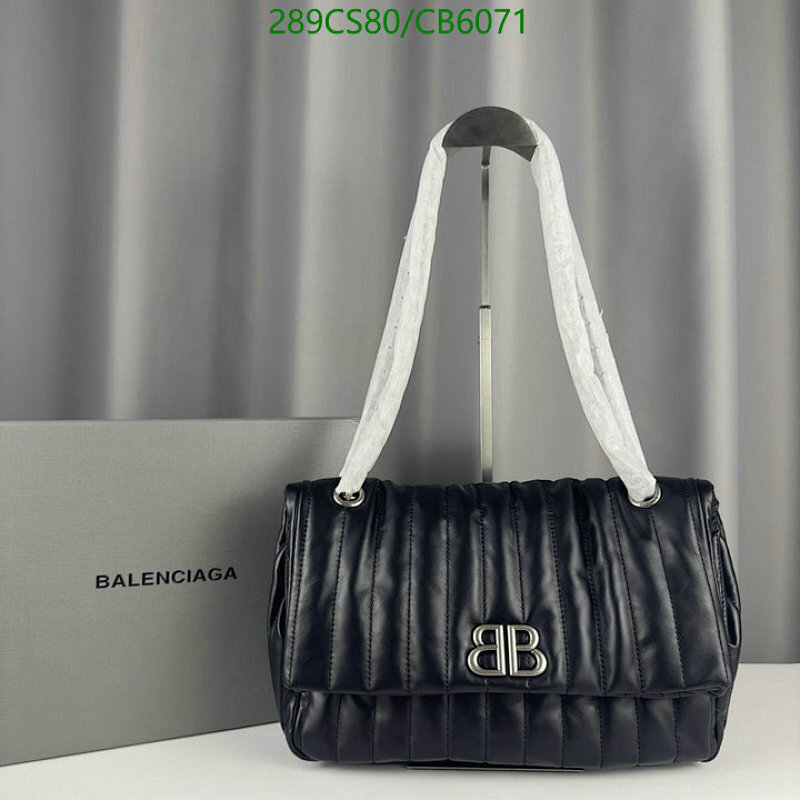 Balenciaga Women's Black Genuine Leather BB Chain Shoulder Bag - Model 765966 2 Balenciaga Women's Black Genuine Leather BB Chain Shoulder Bag - Model 765966