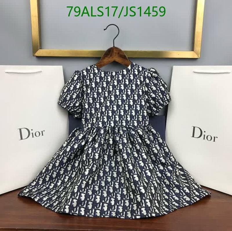 Dior Kids Blue Oblique Pattern Dress, Sizes 90-160, Perfect for Special Occasions 3 Dior Kids Blue Oblique Pattern Dress, Sizes 90-160, Perfect for Special Occasions