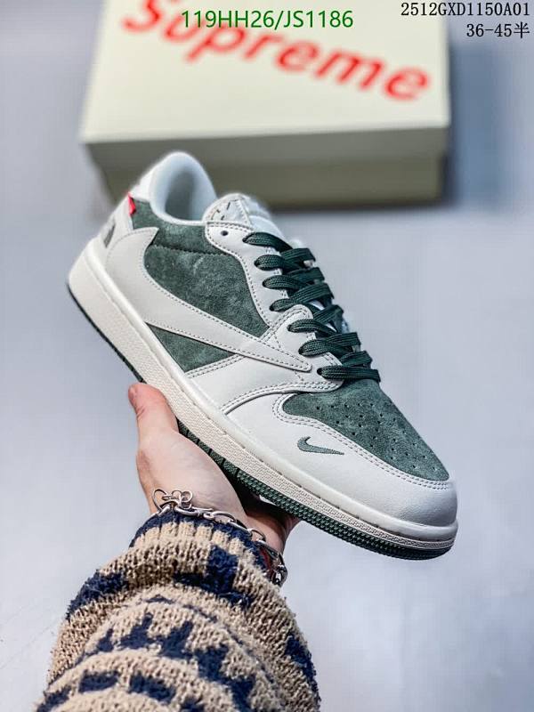 Air Jordan Low-Top Sneakers, Unisex Design, EU Size 36-45, Style JS1186