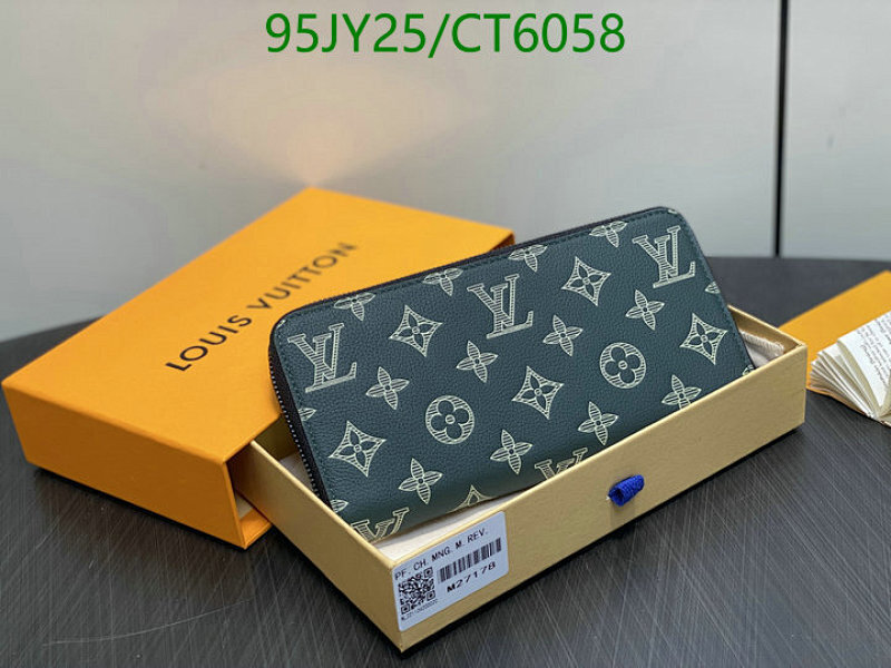 Louis Vuitton Green Leather Wallet 21*10*2.5CM - Model 27178 3 Louis Vuitton Green Leather Wallet 21*10*2.5CM - Model 27178