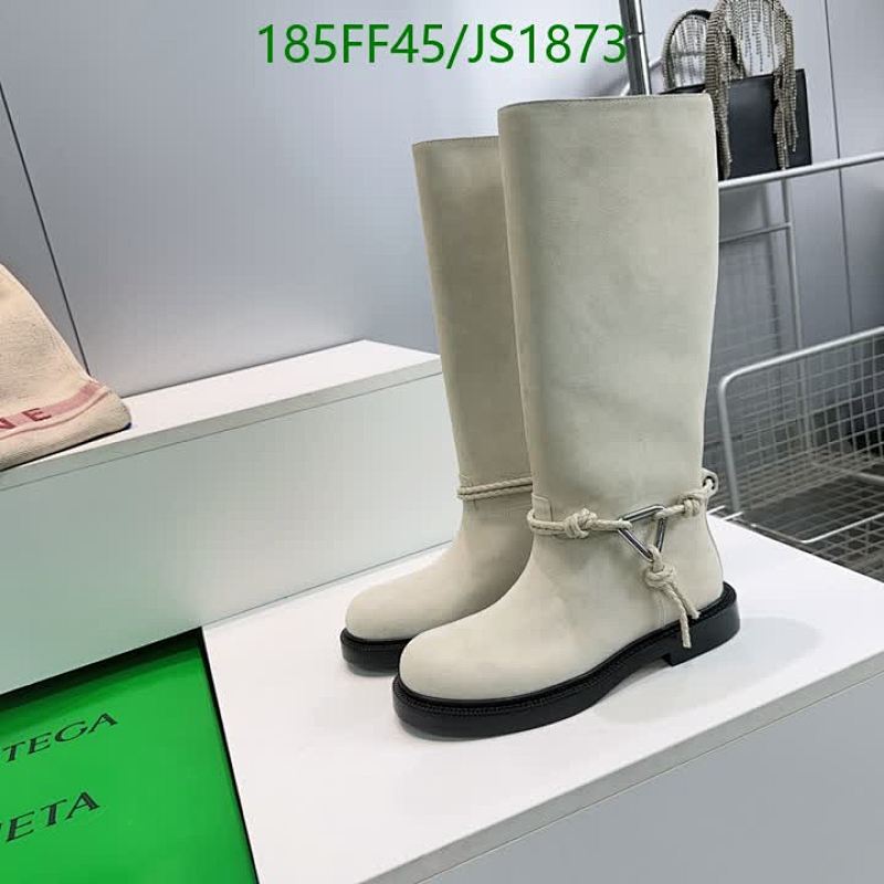 Bottega Veneta Women's Cowhide Leather Knee High Boots - JS1873