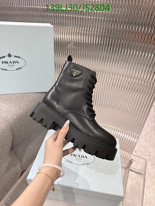 Prada Women's Black Leather Ankle Boots - Lace-Up, Lug Sole, EU 35-41 7 Prada Women's Black Leather Ankle Boots - Lace-Up, Lug Sole, EU 35-41