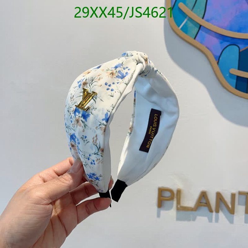 Louis Vuitton Headband Floral Print, Designer Hair Accessory for Women