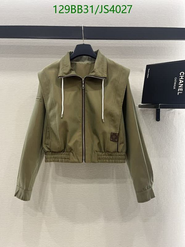 Louis Vuitton Women's Polyester Fiber Jacket - JS4027