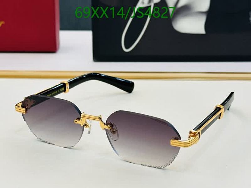 Elegant Rimless Sunglasses with Gradient Lenses, Gold Hardware, and Black Temples