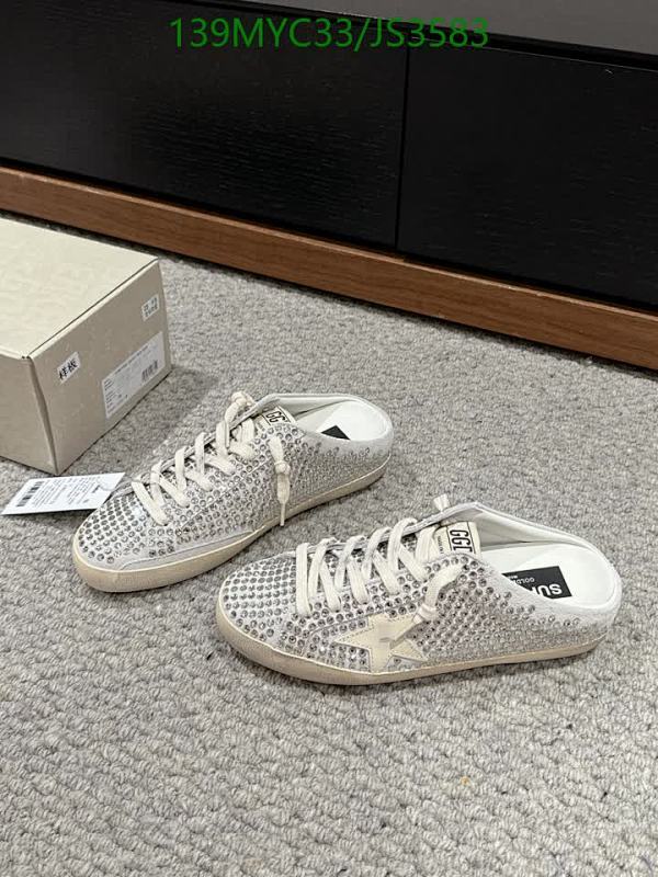 Golden Goose Men's Superstar Crystal Embellished Leather Sneakers