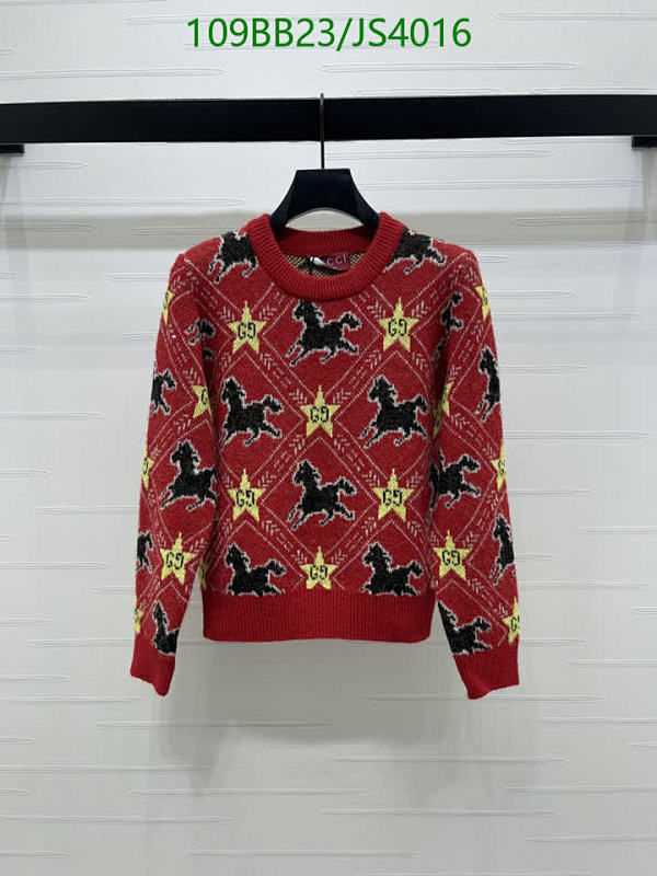 Gucci Wool Blend Sweater With Horse And Star Motif - Luxury Knitwear