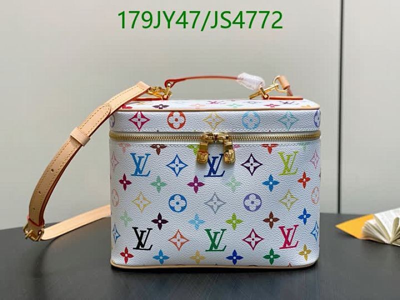Louis Vuitton Vanity PM Bag Monogram Multicolore Coated Canvas, 24 x 18 x 14.5 cm