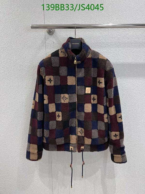 Louis Vuitton Pile+Polyester Fiber Jacket, Stylish and Comfortable - JS4045