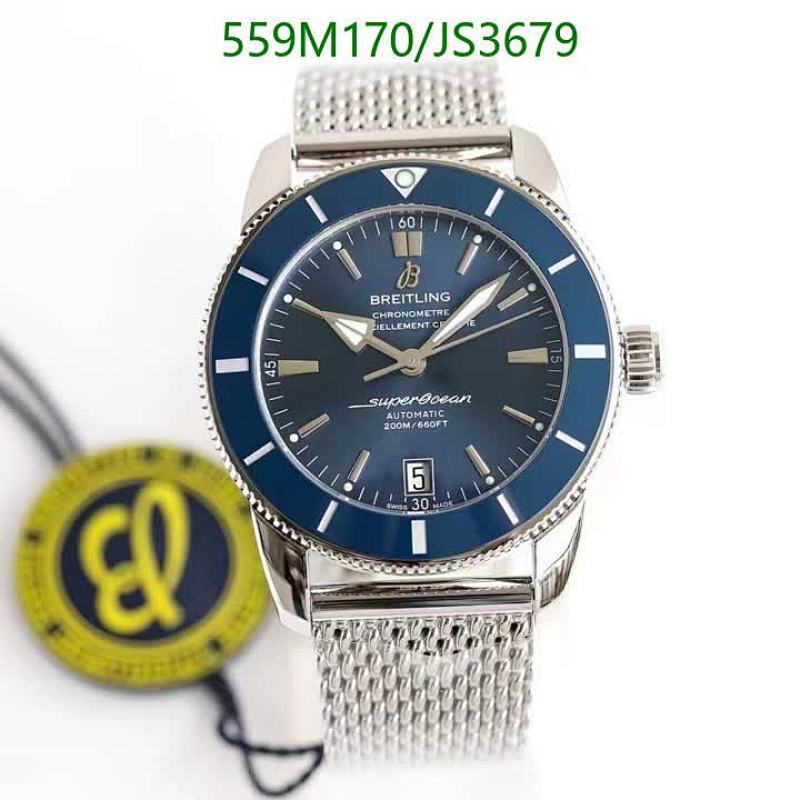 Breitling Superocean Automatic 42mm Stainless Steel Watch - Blue Dial