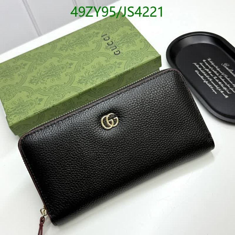 Gucci Leather Wallet,Classic Design, 19-10.5-3.5CM, Perfect for Everyday Use