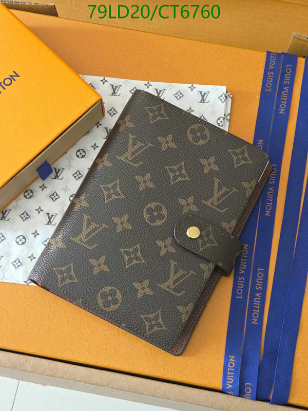 Louis Vuitton Monogram Canvas Wallet Agenda Cover 14-18CM - Mirror Quality