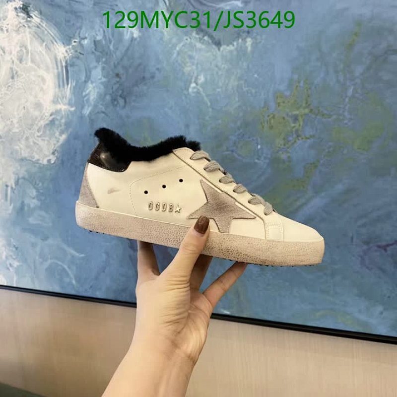 Golden Goose Women's Superstar Leather Sneakers with Wool Fur Trim 6 Golden Goose Men's Superstar Leather Sneakers with Wool Lining - Size EU35-45