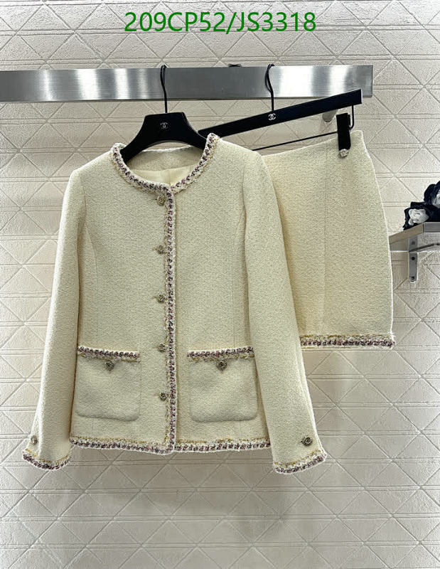 Chanel Women's Elegant Tweed Skirt Suit - Classic Design, Polyester Fiber