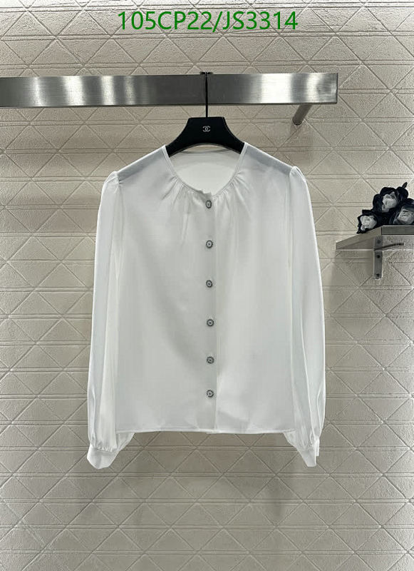 Chanel Women's White Long Sleeve Button-Down Blouse - Elegant and Stylish