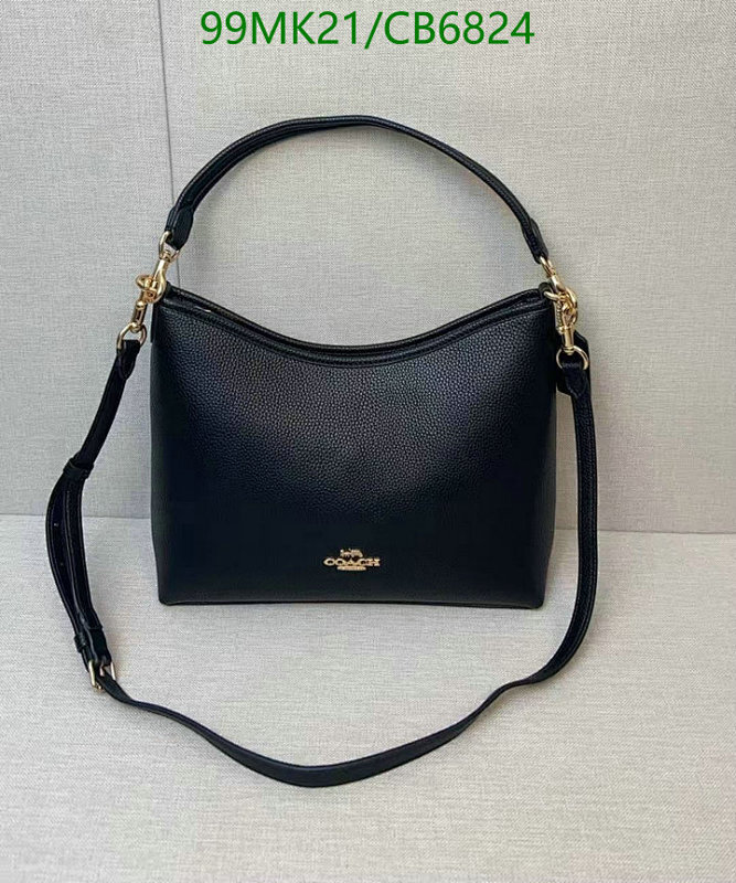 Coach Black Leather Shoulder Bag, 28x18x11cm, CR148 - Stylish and Functional