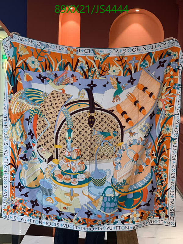 Louis Vuitton Cashmere and Silk Square Scarf - 140x140cm, Designer Style 6 Louis Vuitton Cashmere and Silk Square Scarf - 140x140cm, Designer Style