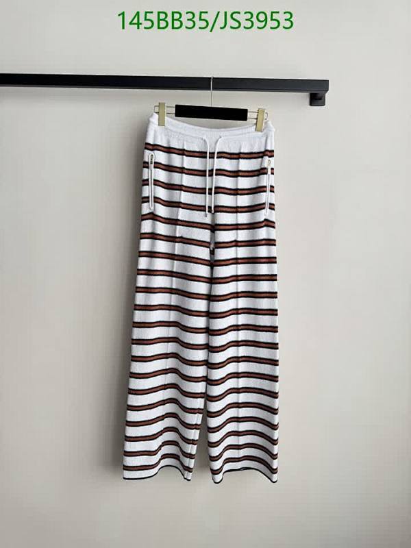 Chanell Women's Striped Cotton Pants - Stylish and Comfortable (JS3953)