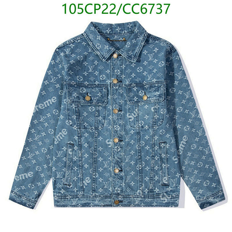 Louis Vuitton x Supreme Monogram Denim Jacket - Iconic Collaboration