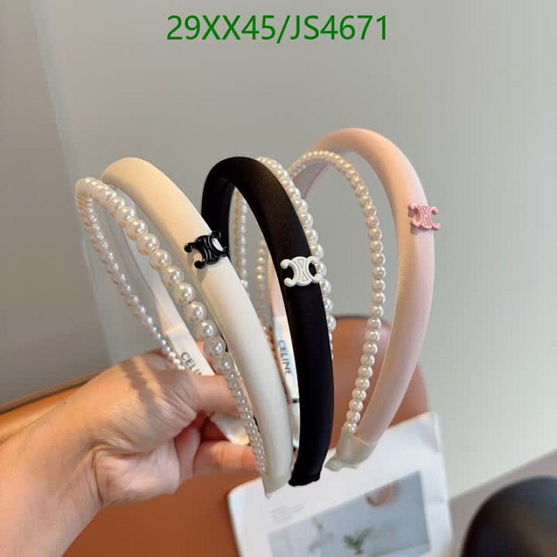 Celinee Headband With Pearl, Elegant Hair Accessory for Women, JS4671
