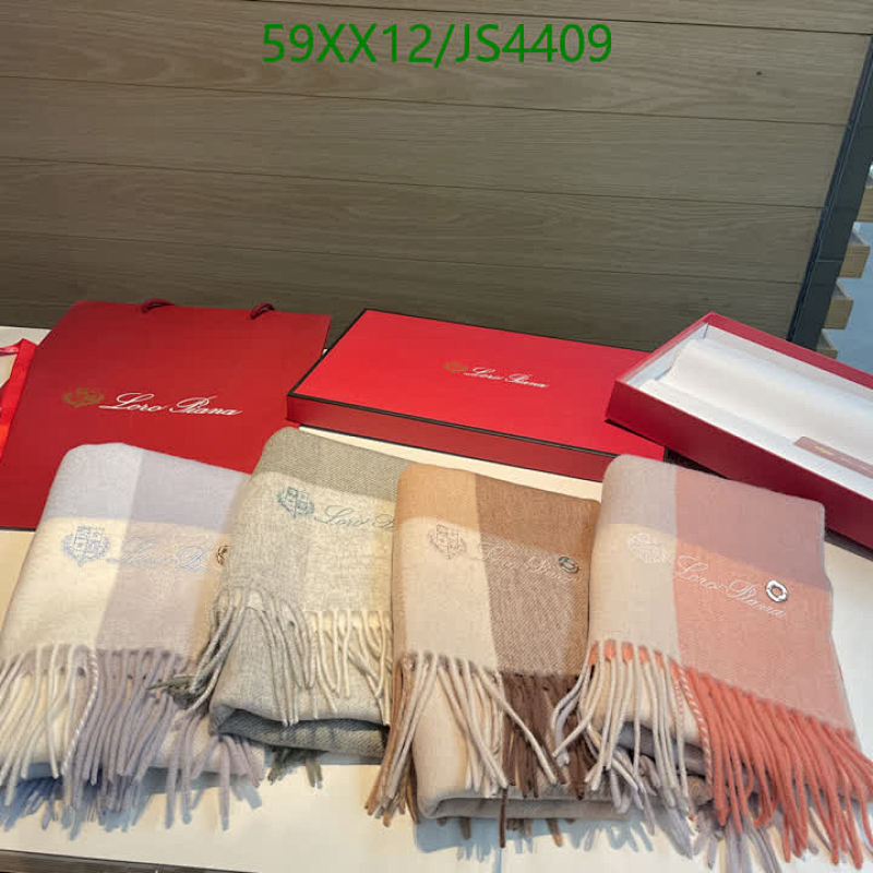 Loro Piana Cashmere Scarf Warm Shawl Wrap 180-30CM - Elegant Design