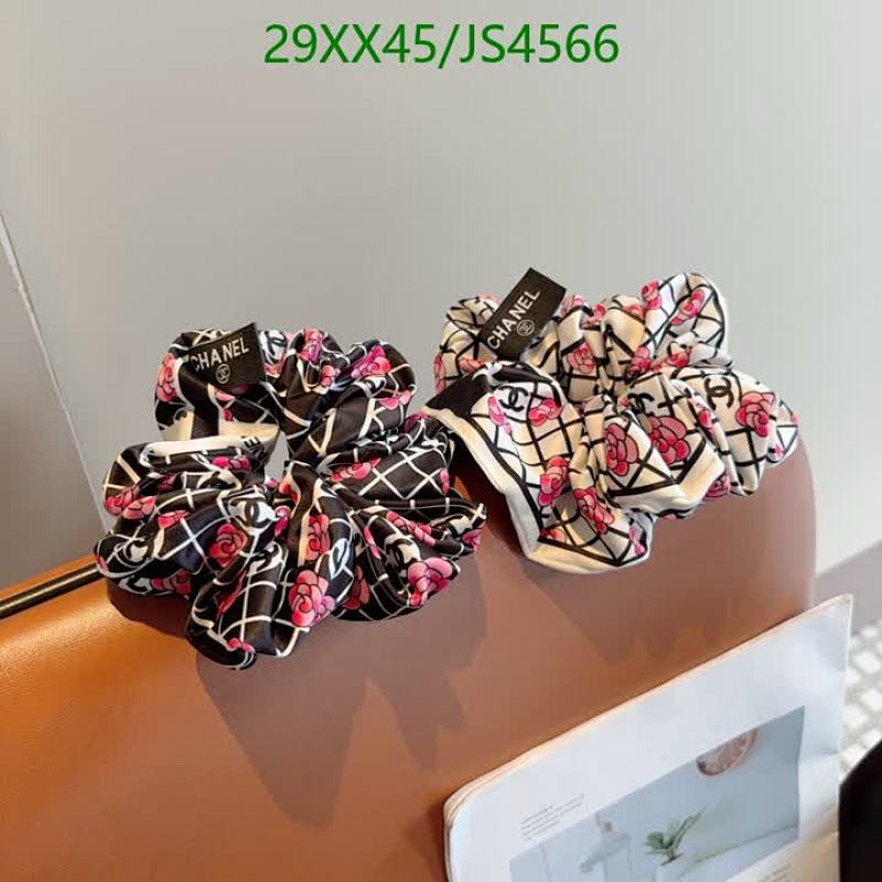 Elegant Floral Pattern Headband by Chanel - Chic Hair Accessory