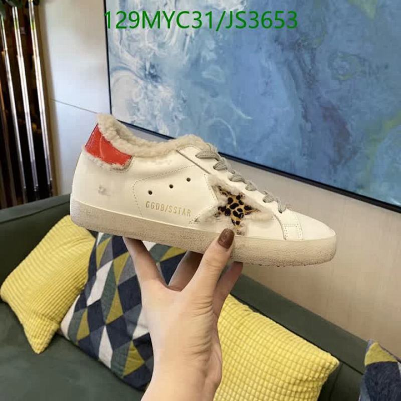 Golden Goose Men's Superstar Leather Sneakers With Leopard Star Patch