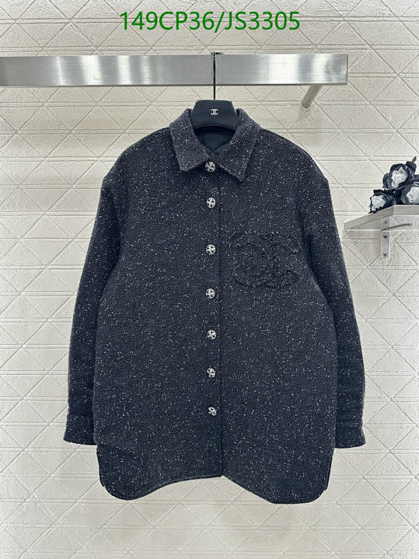 Chanel Wool Blend Jacket - Classic Style, Available in S-M-L Sizes