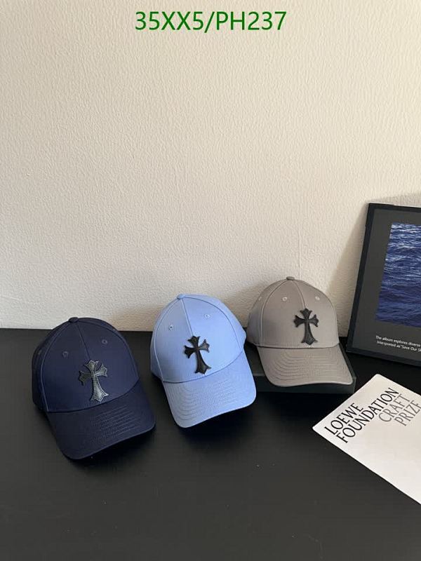 Chrome Hearts Baseball Cap Fashion Cross Hats Adjustable Snapback for Men Women