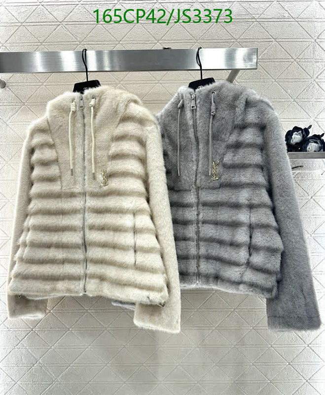 Yves Saint Laurent Striped Wool-Blend Jacket | Cozy & Stylish Outerwear