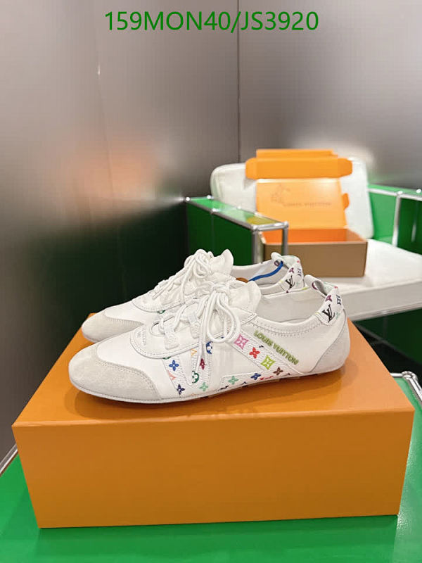 Louis Vuitton Women's White Leather Low-Top Sneakers Size EU35-EU45