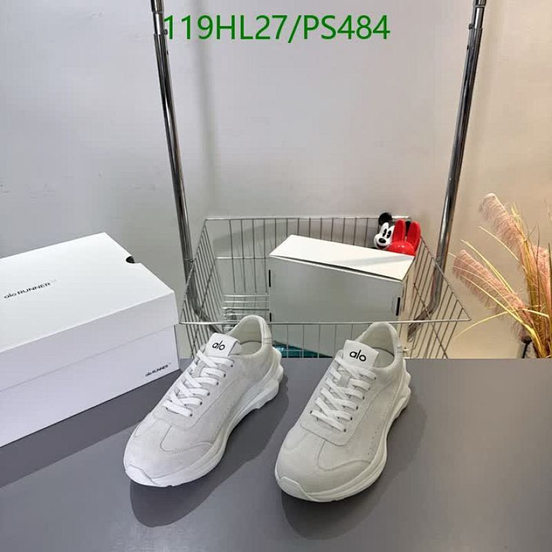 Alo Women's Cowhide Leather White Fashion Sneakers, Comfortable and Stylish